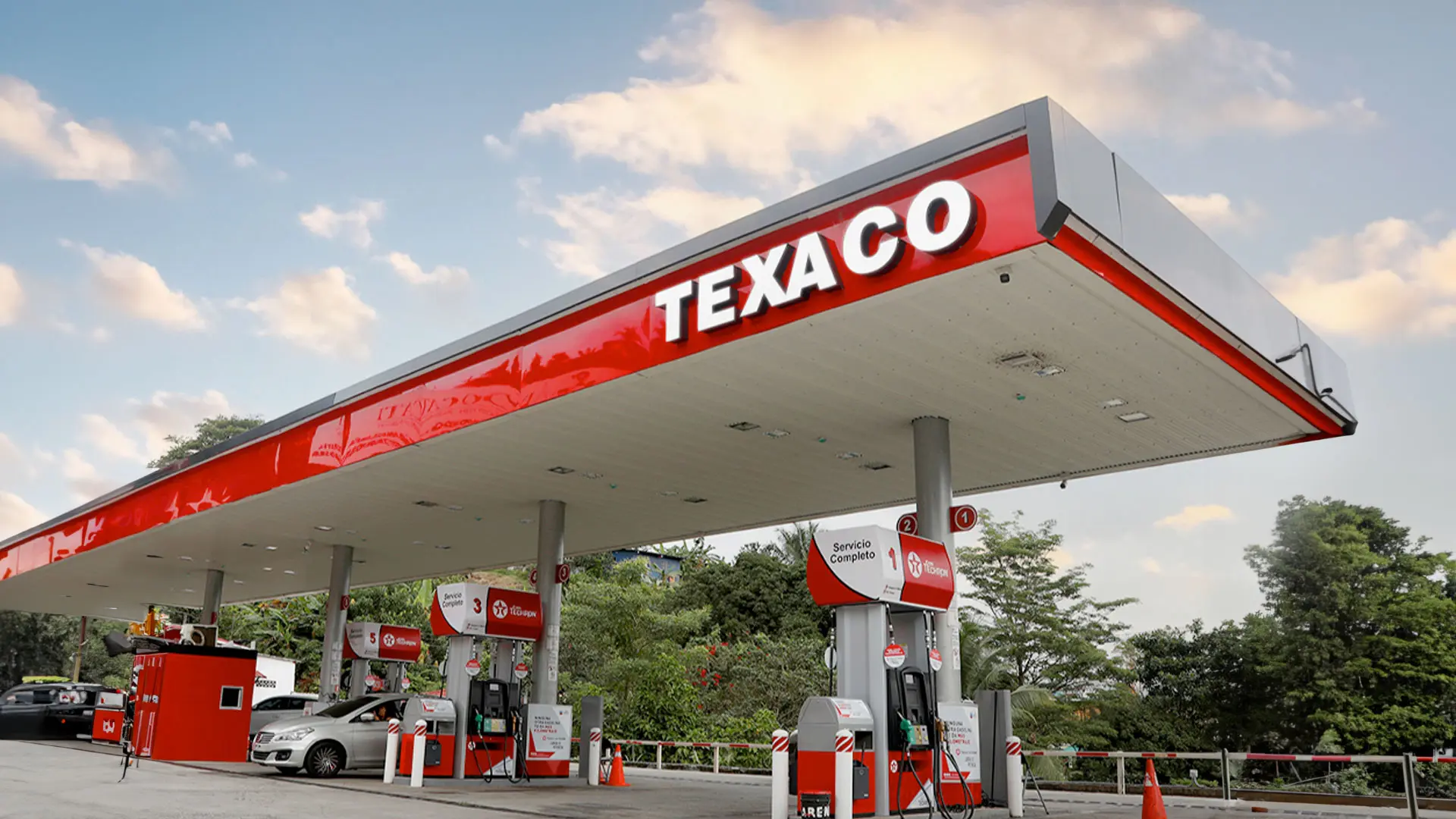 Venta Retail, Estaciones de Servicio Texaco